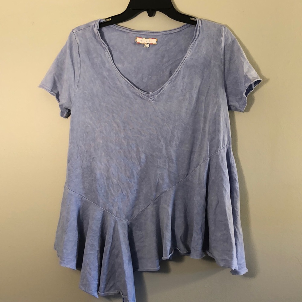Eri & Ali  Asymmetric Anthropologie blouse